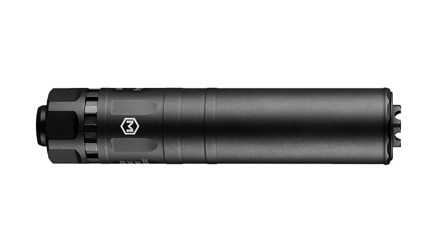 Maxim Defense MXM48216MS-45 45 Cal 1.375" Black Aluminum/Stainless Steel