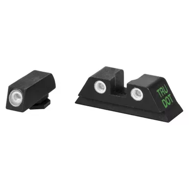 Meprolight Tru-Dot - Sight, Fits Glock 17/19/22/23, Green, Orange
