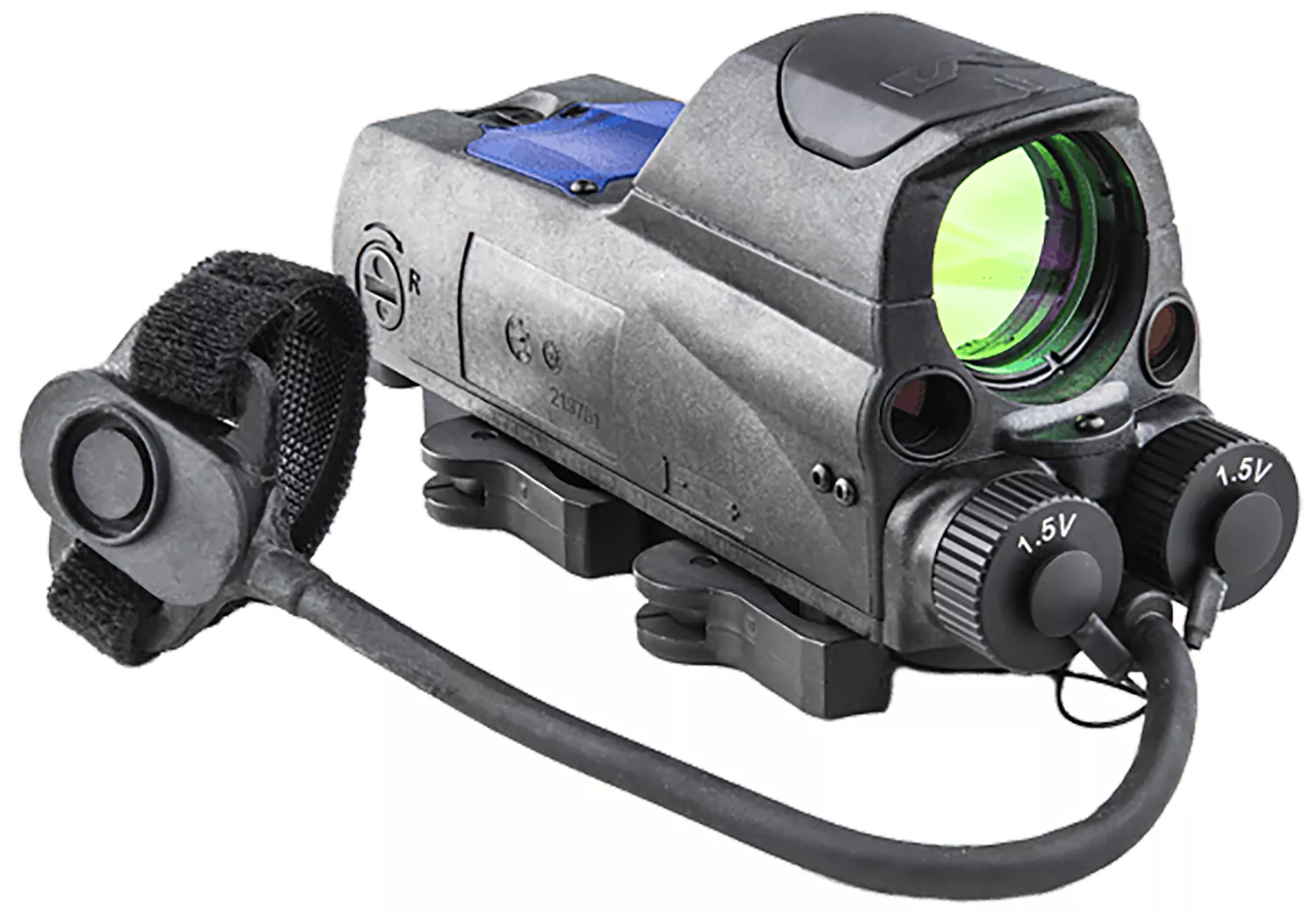 Meprolight USA 0687703 MOR PROBlack 1 x 30 mm 2.2 MOA Dot/Bullseye Reticle Red & IR Laser