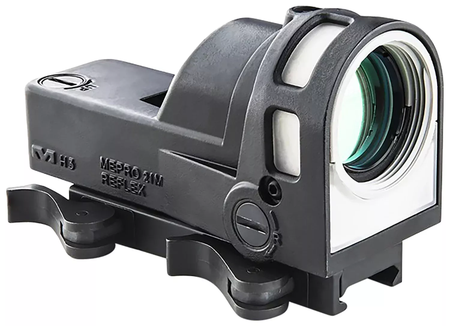 Meprolight USA 626110 M21Black 1x 30 mm 4.3 MOA Dot Bullseye Reticle