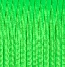 Mero 550 Paracord – 100′ 550 lb Green Neon