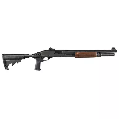 Mesa Tactical LEO | Stock | Black | LEO GEN 2 Tele Stock Adapter For Rem 870 12GA | Remington 870 12Ga | 91150