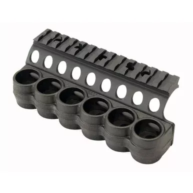 MESA Tactical SureShell Polymer Rail Mount for Benelli M4 6-Shell 12 Gauge