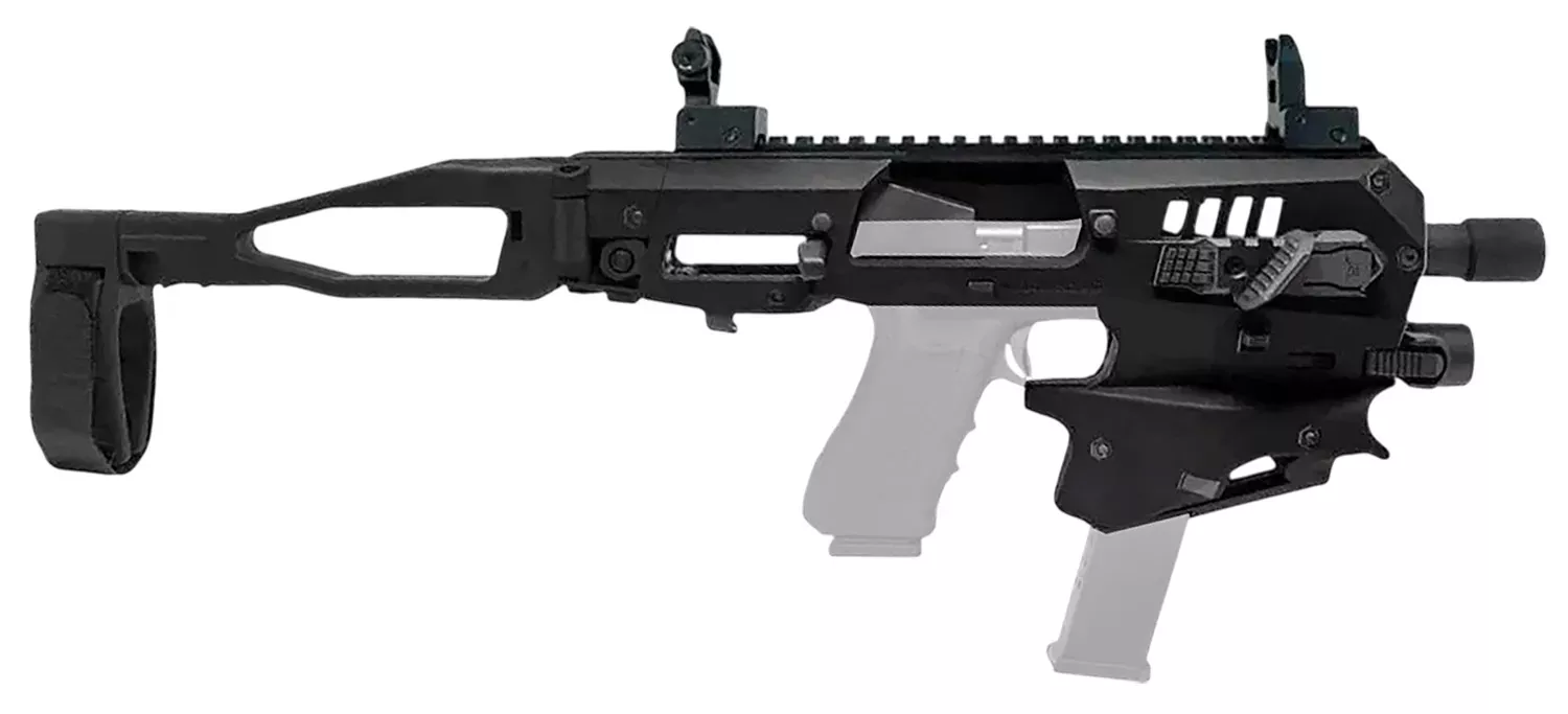 Meta Tactical Llc MCKGEN2 Micro Conversion Kit Fits Glock GEN2 Black Synthetic Stock