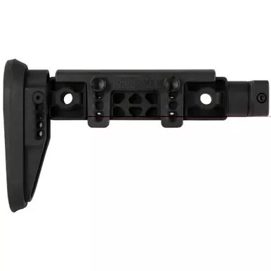Midwest Industries Alpha Fixed Beam Stock | Fits AK47 and Other Firearms that Include a 1913 Stock Adapter | Anodized Finish | Black | MI-ALPHA-FBS