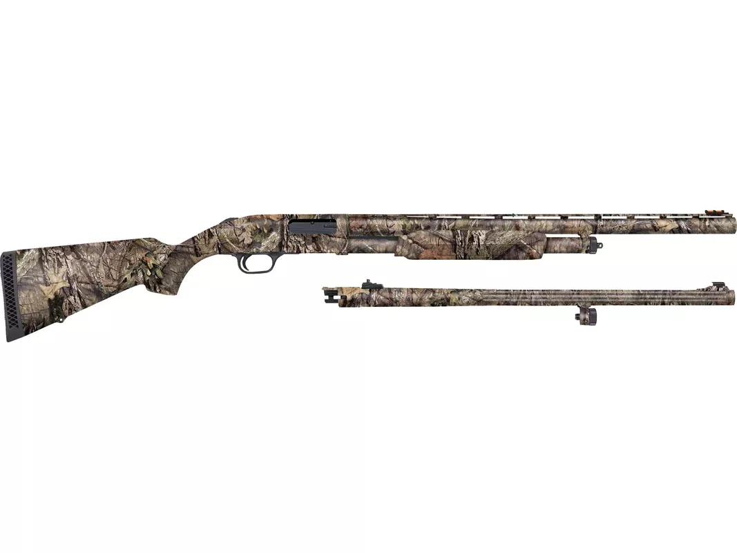 Mossberg 500 Combo Pump 12 Gauge Shotgun 24″ Mossy Oak Break-Up Country Barrel Mossy Oak Break-Up Country Field Stock