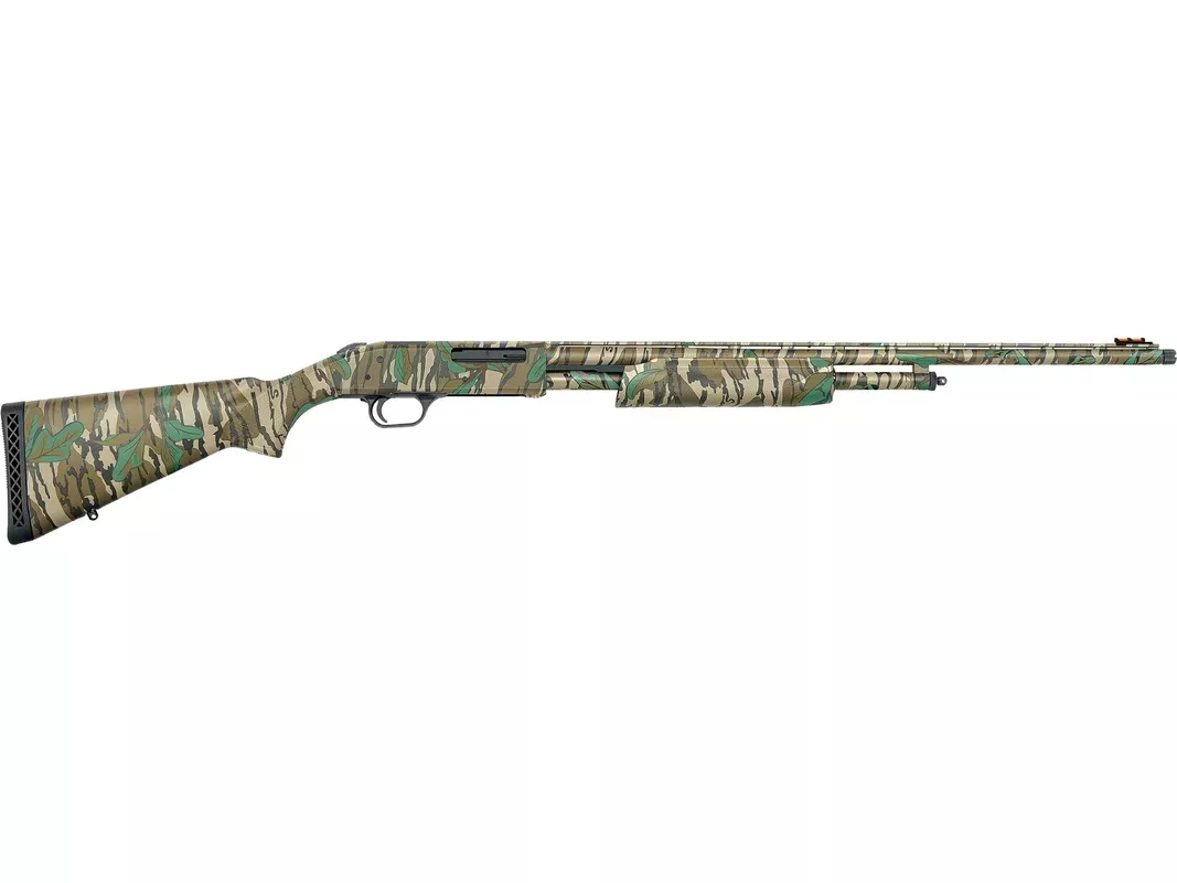 Mossberg 500 Turkey Pump 410 Bore Shotgun 24″ Mossy Oak Greenleaf Barrel Mossy Oak Greenleaf Field Stock