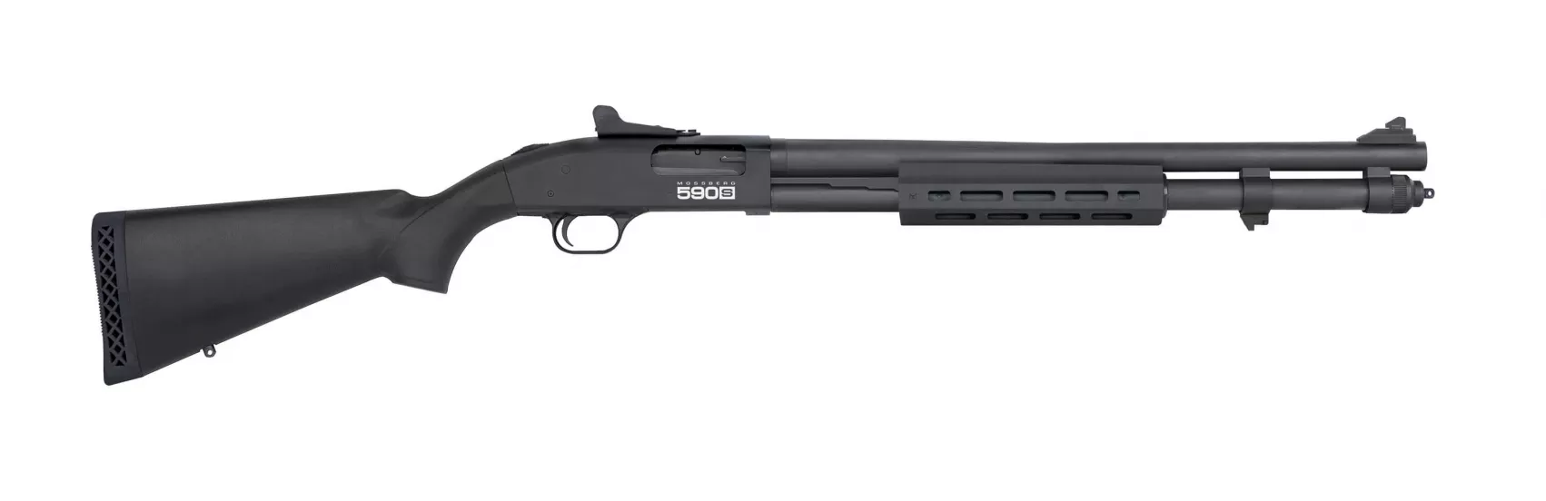 Mossberg 590S Tactical 12G 20″ 13+1RD BLK Ghost Ring Sight