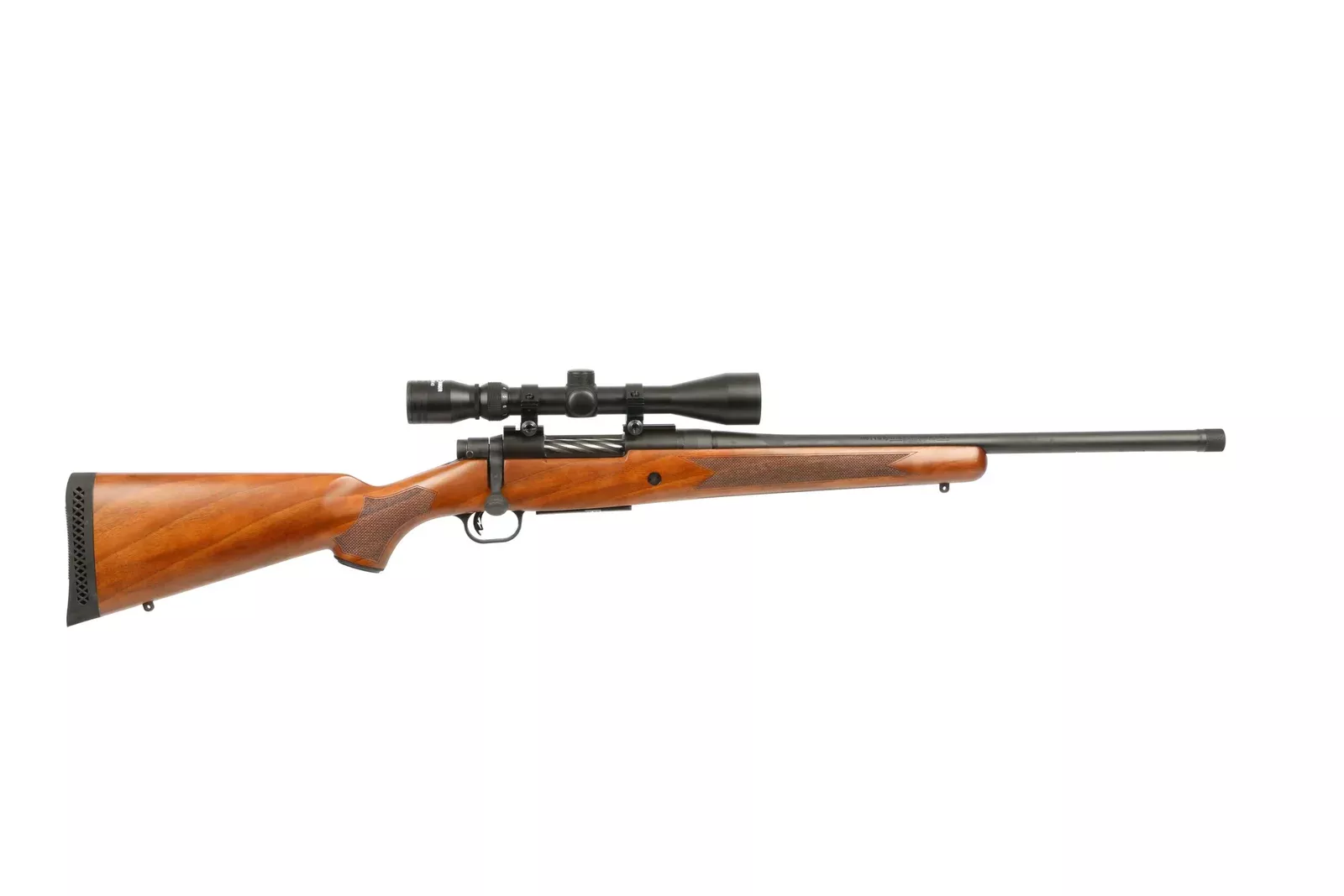MOSSBERG PATRIOT 400LEG BL/WD 20″ PKG