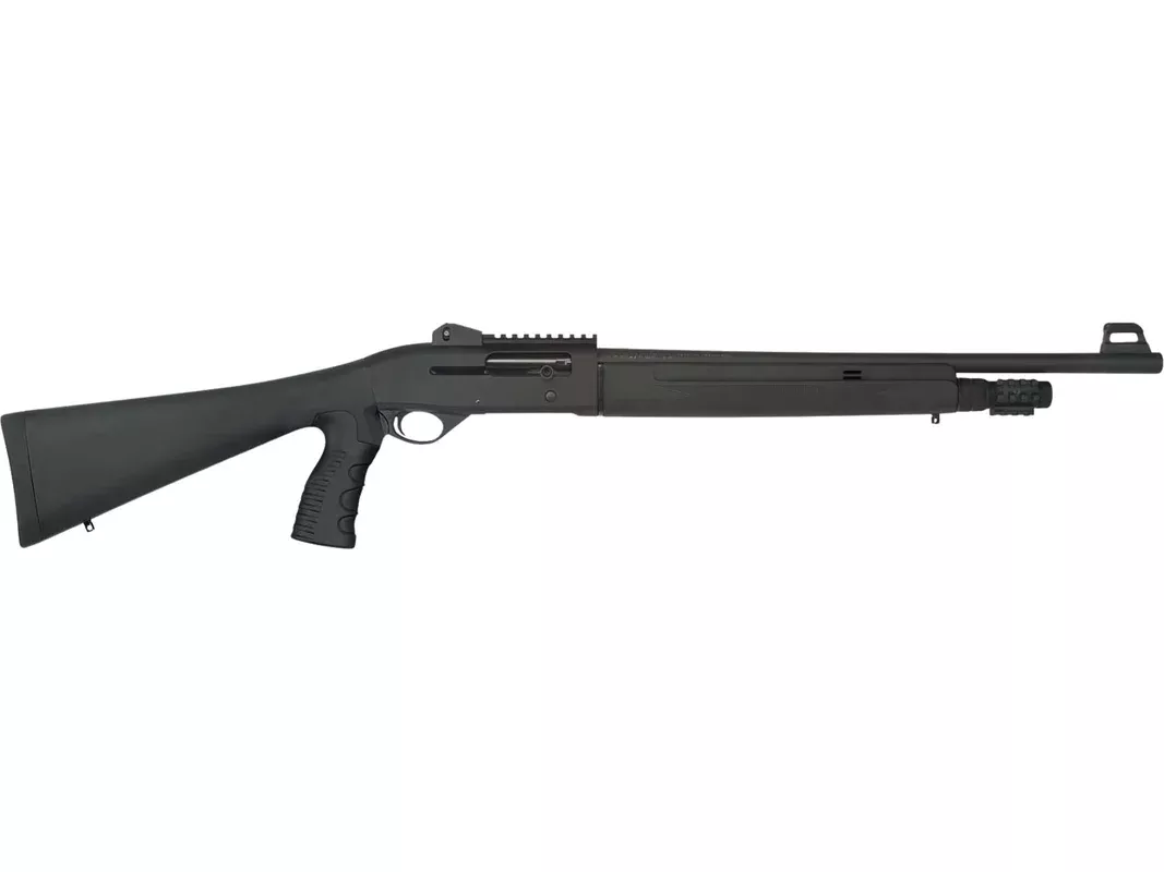 Mossberg SA-20 Tactical Semi Automatic 20 Gauge Shotgun 20″ Black Barrel Black Pistol Grip