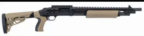 Mossberg Talo Shotgun 500 12 Gauge 18.5" Barrel Round Flat Dark Earth Scorpion
