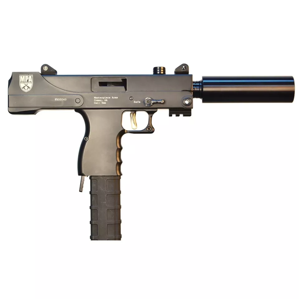 MPA 9mm Pistol, 6" Barrel, 30-Round, Black