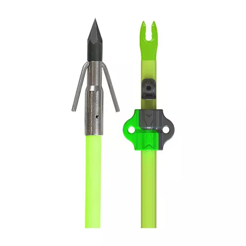 Muzzy Classic Chartreuse Fish Arrow w/Gar Point Bottle Slide UPC: 050301142077