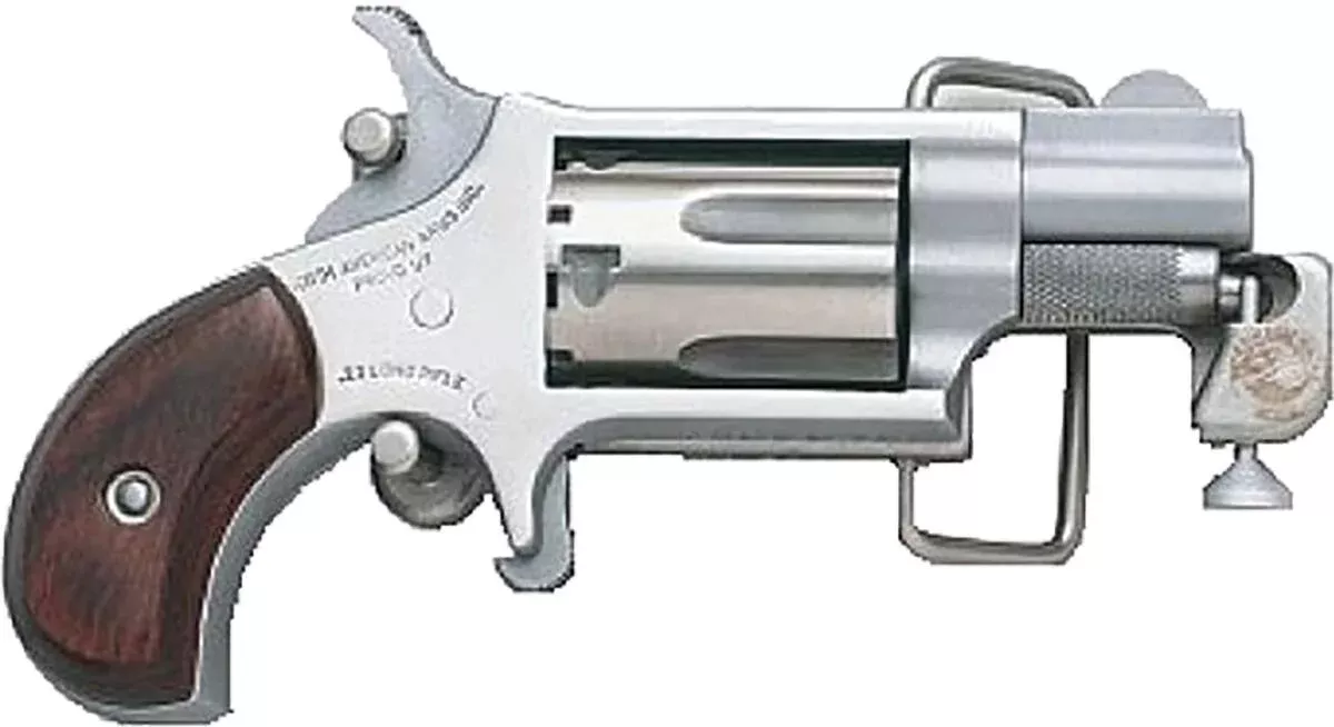NAA MINI REVOLVER .22MAG 1-1/8″ BRL w/BELT BUCKLE