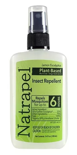 Natrapel 00066862 Lemon Eucalyptus3.40 oz Pump Bottle Repels Mosquito Effective Up to 6 hrs
