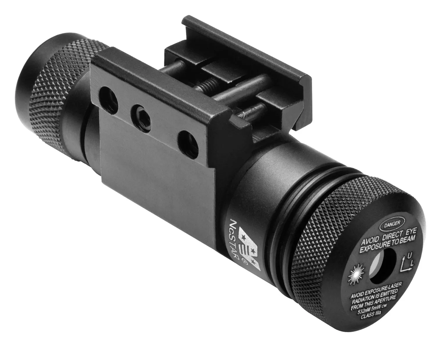 NcStar APRLSG Green Laser with Weaver Style MountBlack Anodized