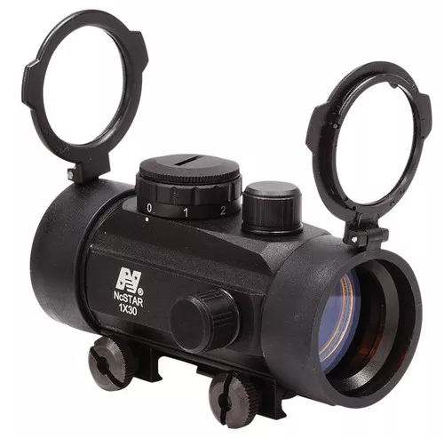 NcStar DBB130 30mm Red DotBlack Anodized 1x30mm Red Dot Reticle Illuminated UPC: 814108011178