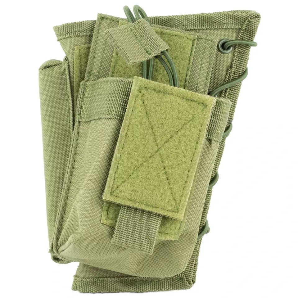 NCSTAR Tactical Stock Riser with Magazine Pouch - Green