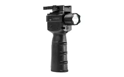 NcSTAR VISM Vertical Grip Weapon Light with Strobe FlashLight & Green Laser 300 Lumen Black