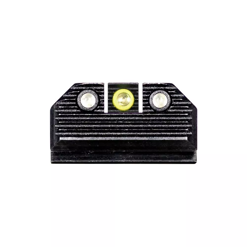 Night Fision Optics Ready Stealth Night Sight Set Yellow Front Black Back for Springfield Hellcat