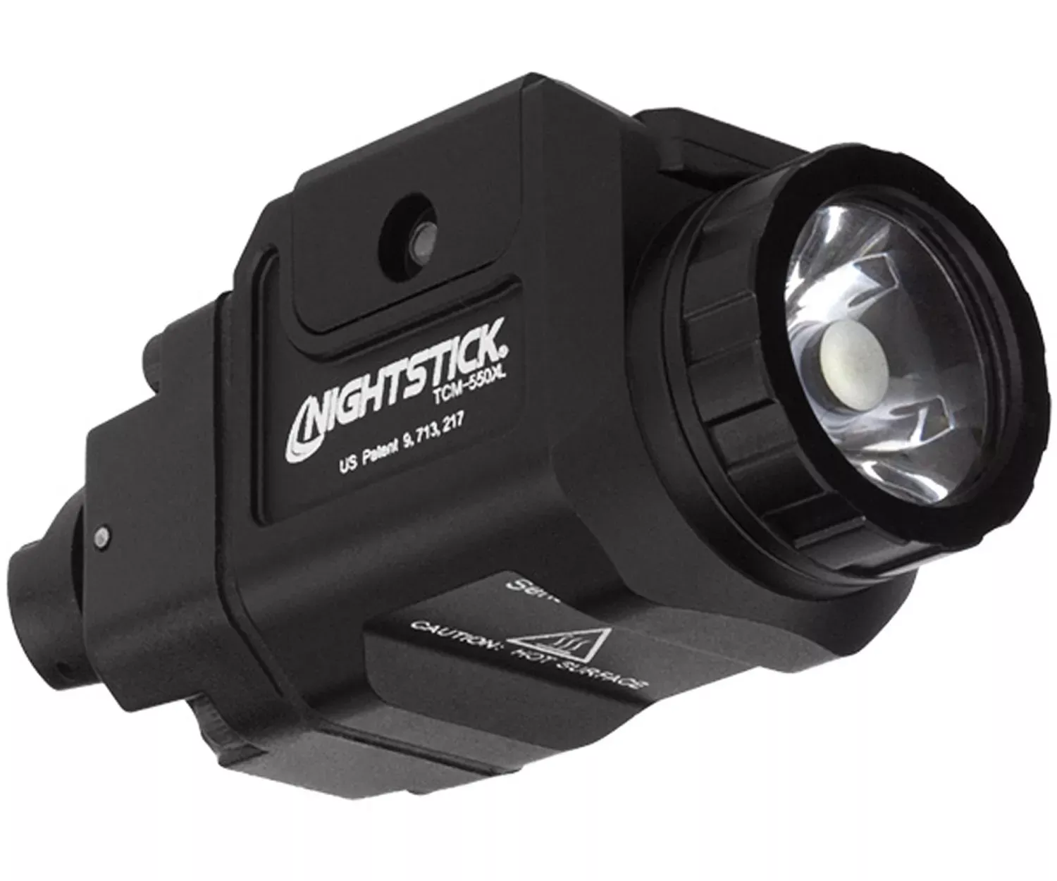 Nightstick TCM550XL Compact Weapon-Mounted Light Black Anodized 550 Lumens White LED