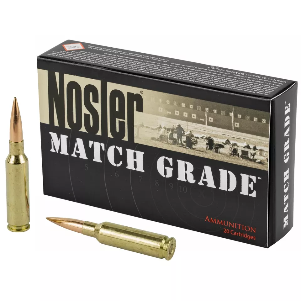 NOSLER 6.5 Creedmoor 140 Grain RDF HPBT Ammunition - 20 Rounds/200 Rounds