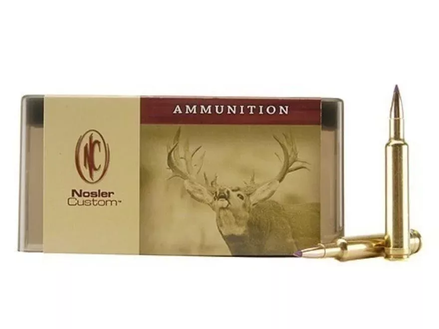 Nosler Custom 221 Remington Fireball Ammo 40 Grain Nosler Ballistic Tip Polymer Tip Box of 50