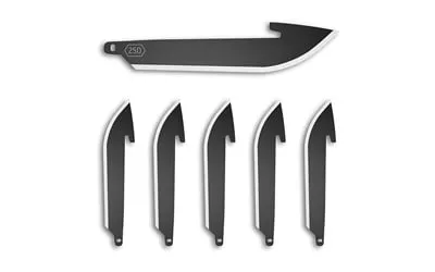 OD EDGE DROP-PT 2.5″ BLADE 6PK BLK