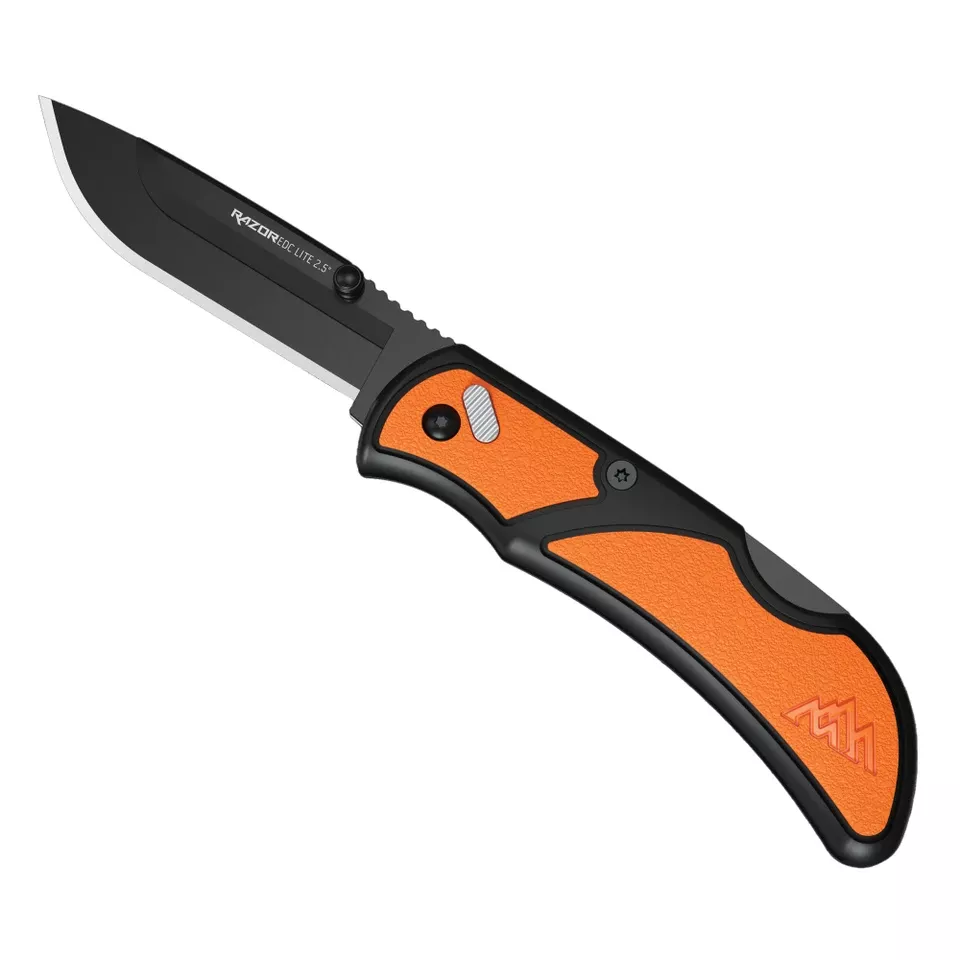 OD Edge Razor-EDC LT 2.5" with 2 Blades - Orange