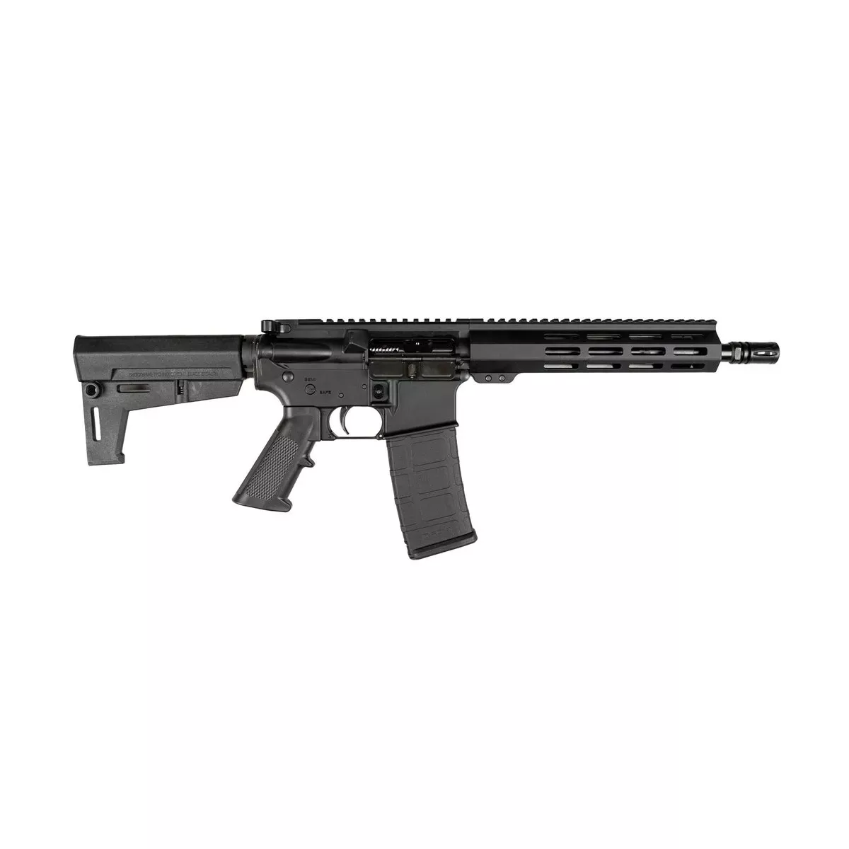 One Horse OH-15 Complete AR-15 Pistol .300 BLK 30RD Magazine 10.5″ Barrel 9.25″ M-LOK Handguard KAK Brace
