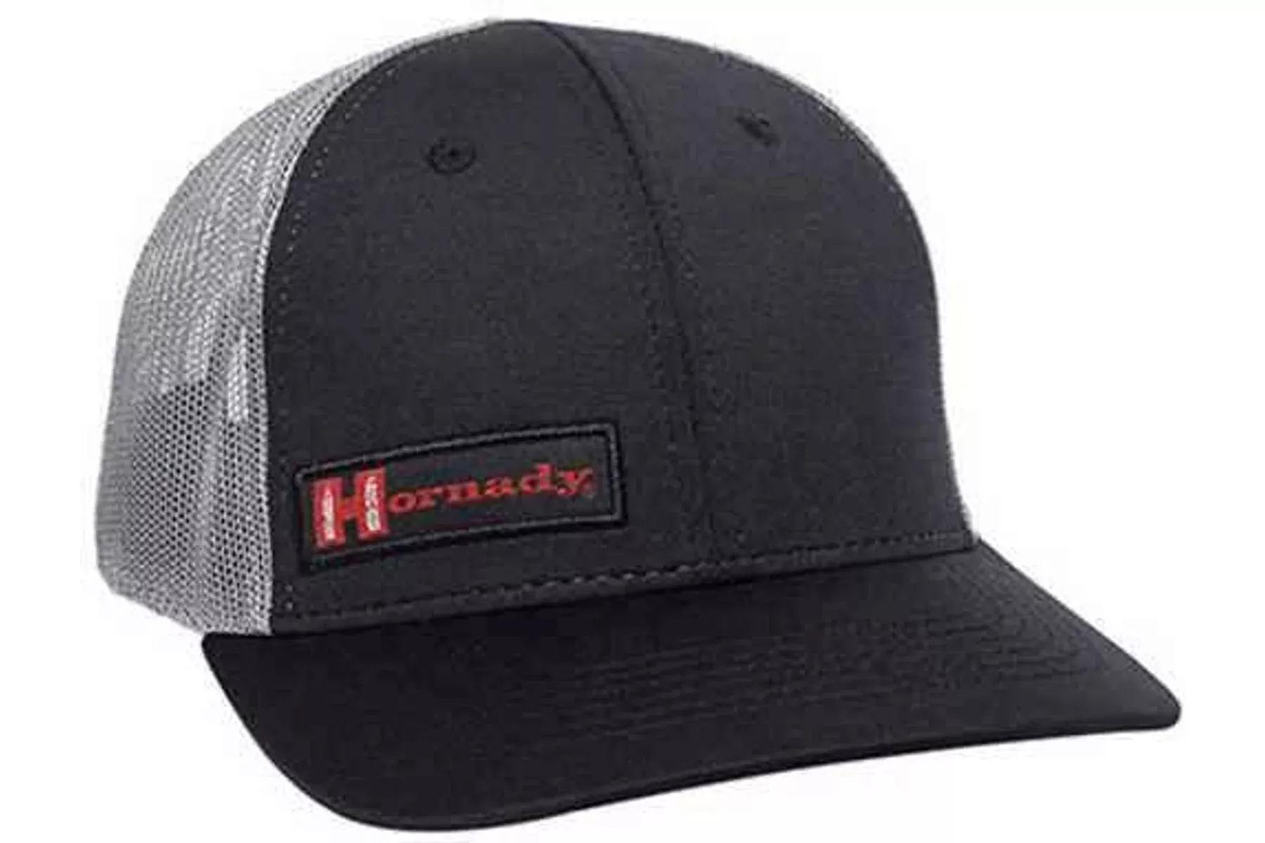 Outdoor Cap HRN02A Hornady Cap PolTRUEter Black/Gray Structured OSFA