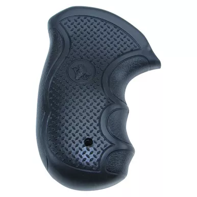 Pachmayr Diamond Pro Grip - Revolver Grip, S&W J Frame Round Butt, Black
