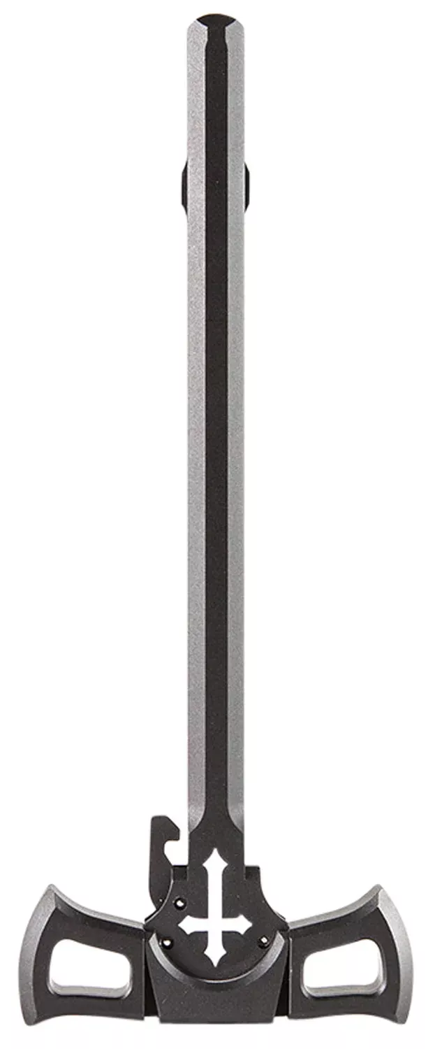 Patriot Ordnance Factory 00849 Tomahawk Charging Handle AR-15 Black Anodized Aluminum, Ambidextrous
