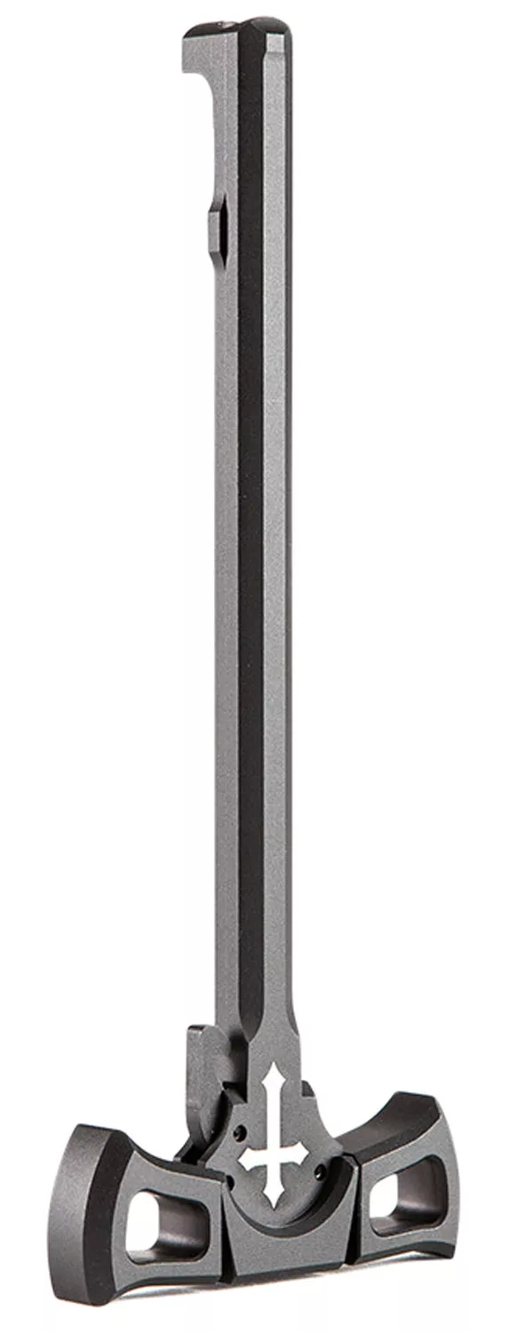 Patriot Ordnance Factory 00850 Tomahawk Charging Handle AR-10 Black Anodized Aluminum, Ambidextrous