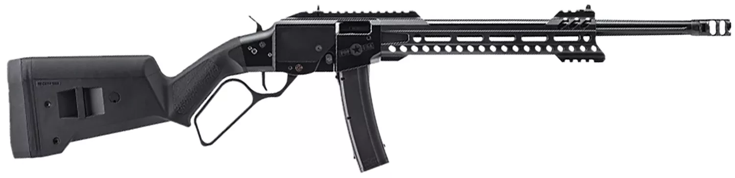 Patriot Ordnance Factory 01891 Tombstone9mm Luger 20+1 16.50″ Black Threaded Barrel Black, Aluminum Receiver w/Picatinny Rail, M-LOK Handguard, Magpul SGA Black Synthetic Stock, Right Hand