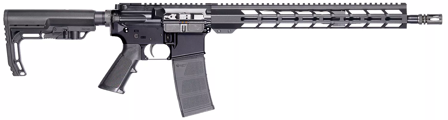 Patriot Ordnance Factory 02317P-15 Base 5.56 NATO 10+1 16.50″ Black Anodized A2 Style Grip *California Compliant