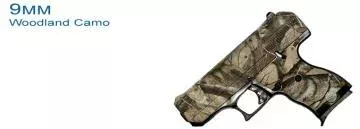 Pistol Hi-Point 916WC C9 9mm Luger 8rd Woodland Camo