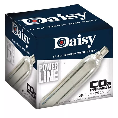 POWERLINE PREMIUM CO2 CYLINDERS – 12 GRAMS, 25/CT