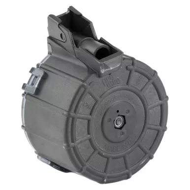 ProMag Industries Magazine, 12 Gauge, 12 Rounds, Fits Saiga, For 2-3/4" Shells, Polymer, Black