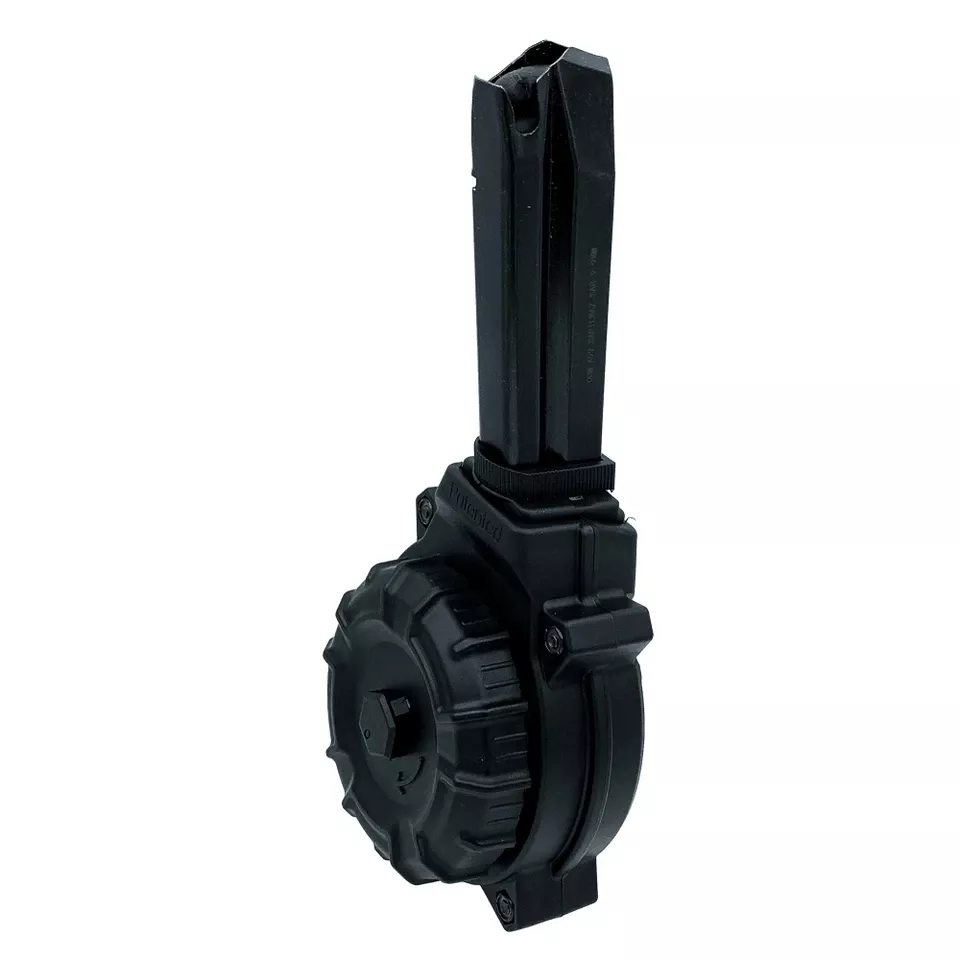 PROMAG SAR9 9MM 50-Round Drum Magazine - Black