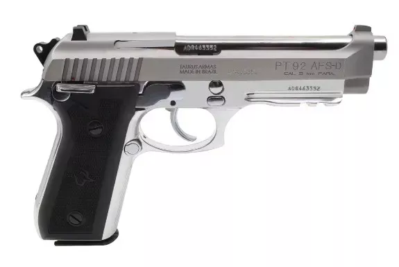 PT 92 9mm 5″ B FS SS 17RD