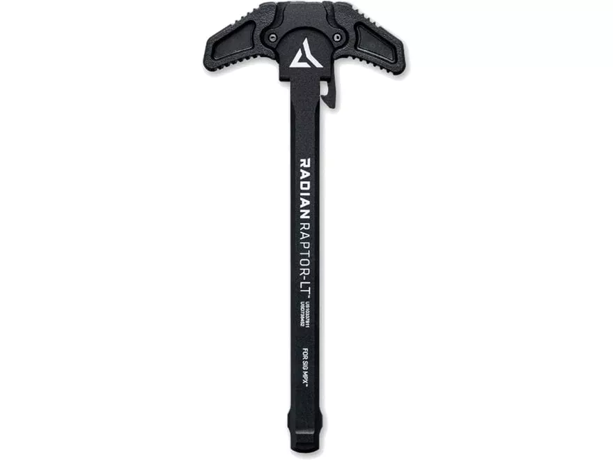 Radian Raptor-LT Sig Sauer MPX Ambidextrous Charging Handle Black