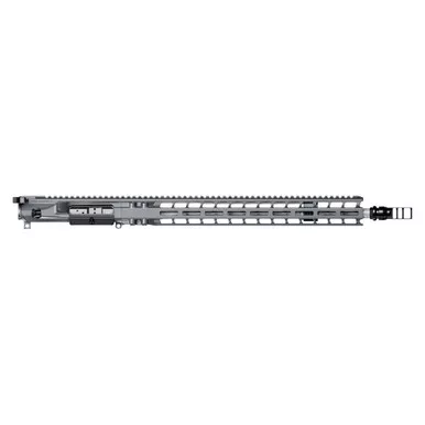 Radian Weapons Complete Upper, 6MM ARC, 18" Barrel, 1:7 Twist, Dead Air KeyMo Muzzle Brake, Rifle-Length Gas, 17" M-LOK Handguard, Radian Raptor-SD Charging Handle, Radian Enhanced Bolt Carrier Group, Cerakote Finish, Gray