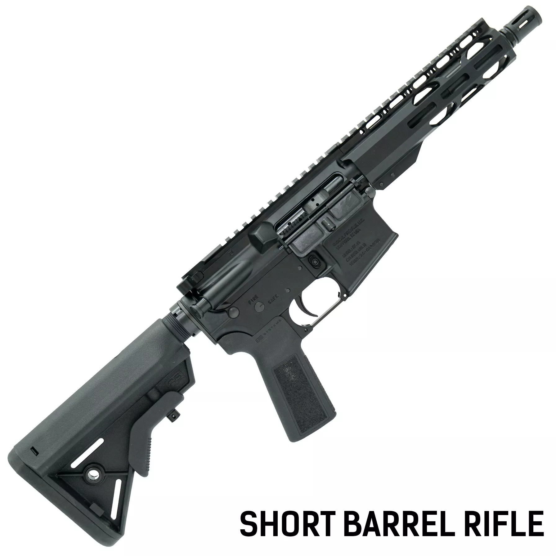 RADICAL SBR 556 7.5″ 30RD BLK