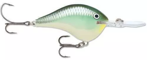 Rapala Dives-To Series Custom Ink Lure Size 16 2 3/4" Length Depth FALSE Treble Hooks Blue