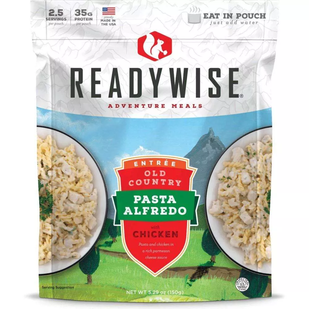 Readywise Old Country Pasta Alfredo with Chicken – 5.29 oz