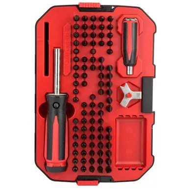Real Avid Smart Drive 90 90 Piece Gunsmithing Kit With Force Assist LED Bit Driver Packaged In Carry Case AVSD90