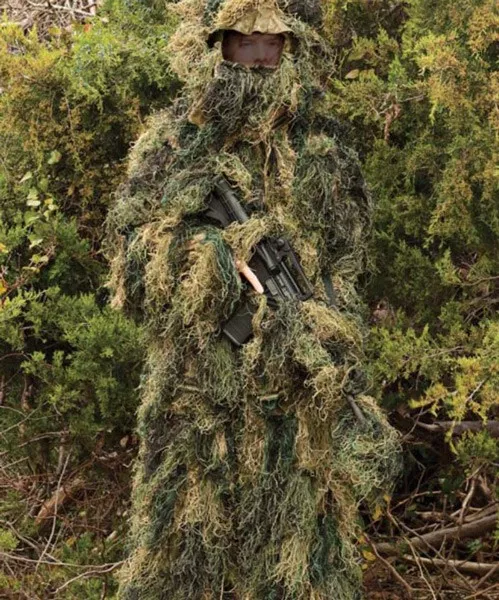 RED ROCK GHILLIE SUIT WOODLAND – 5 PIECE ADULT XL/XXL