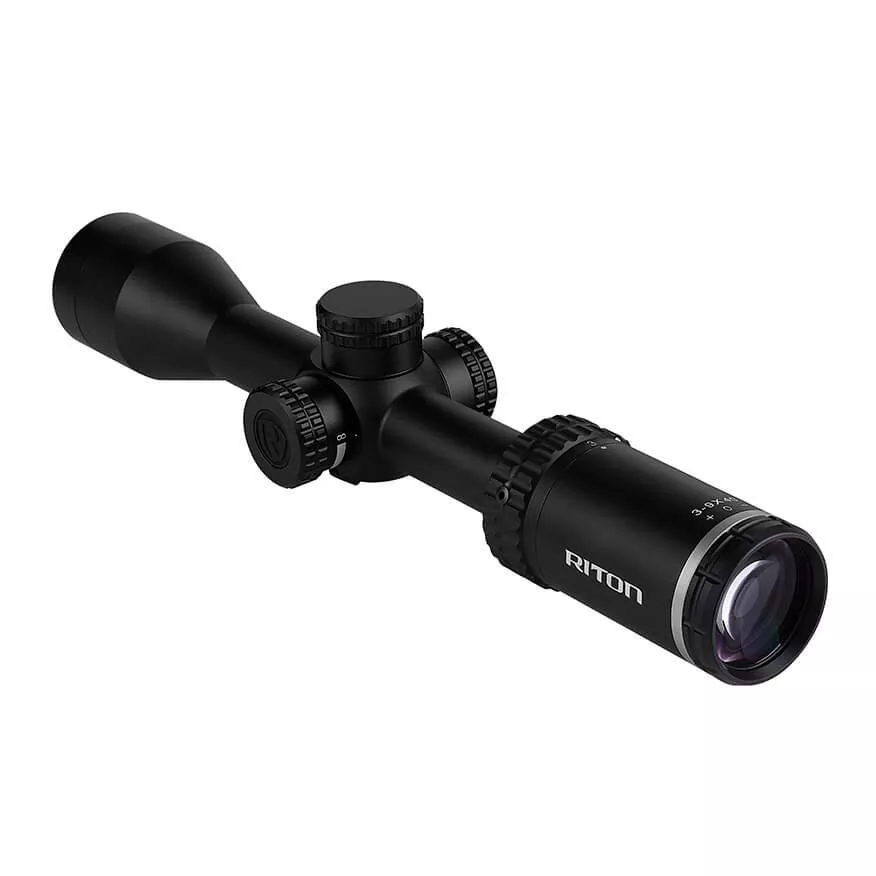 Refurbished Riton 1 PrimalRifle Scope 3-9x40 1" SFP RHR Black