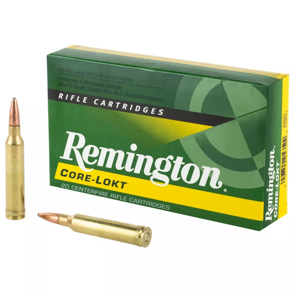 REM 7MM REM 150GR PSP CL Ammunition - 20 Rounds per Box, 200 Rounds per Case